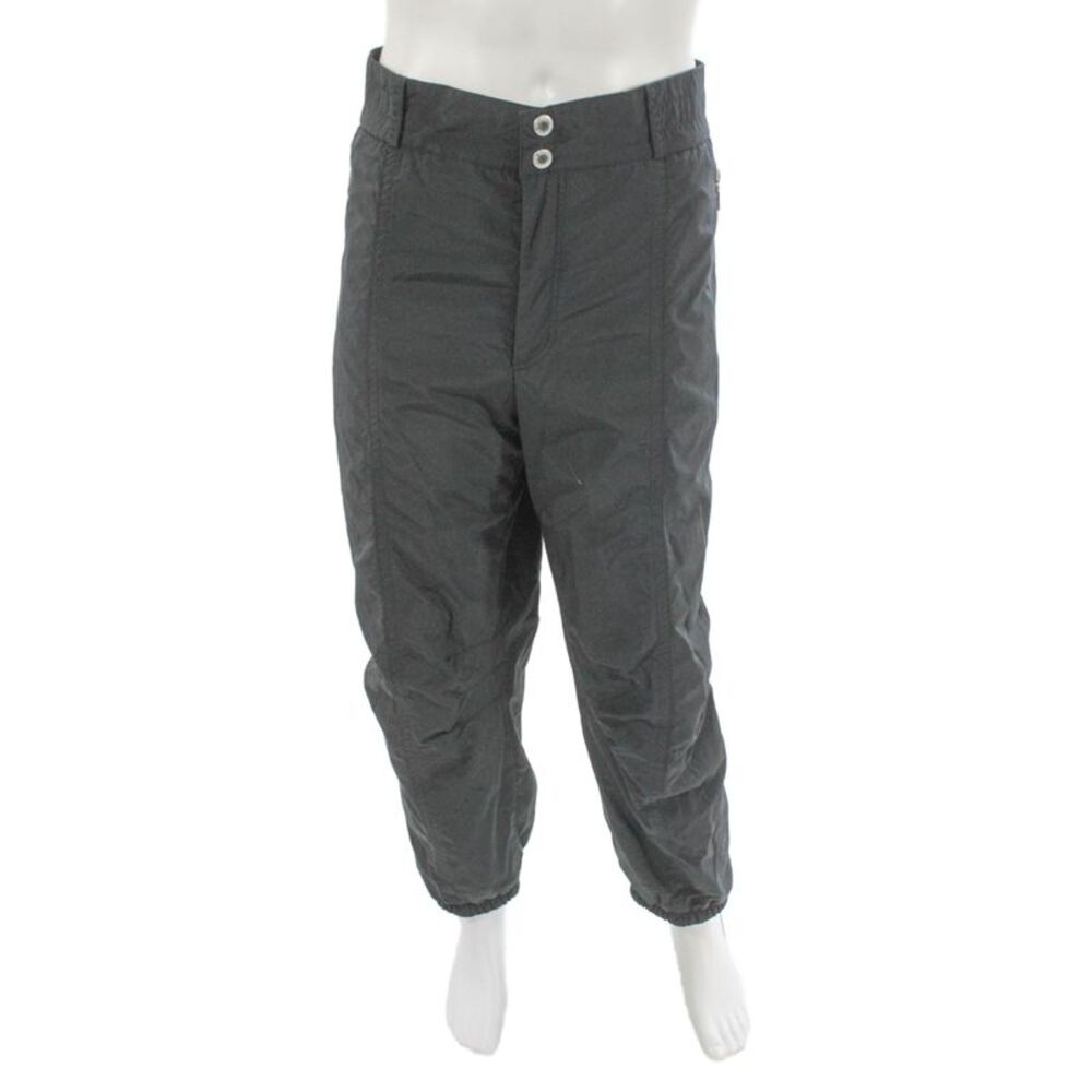Bogner Unisex Adults Snow Pants Black Nylon Ski Button Inseam 28 Size 40